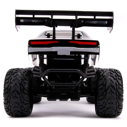 Jada 1:12 RC Dom's 1970 Dodge Charger (4x4) Uzaktan Kumandalı Araba | 2.4 Ghz USB Şarj 47 Cm Fast & Furious Turbo Modu Fonksiyon 8+ Yaş ve Üzeri Çocuklar İçin