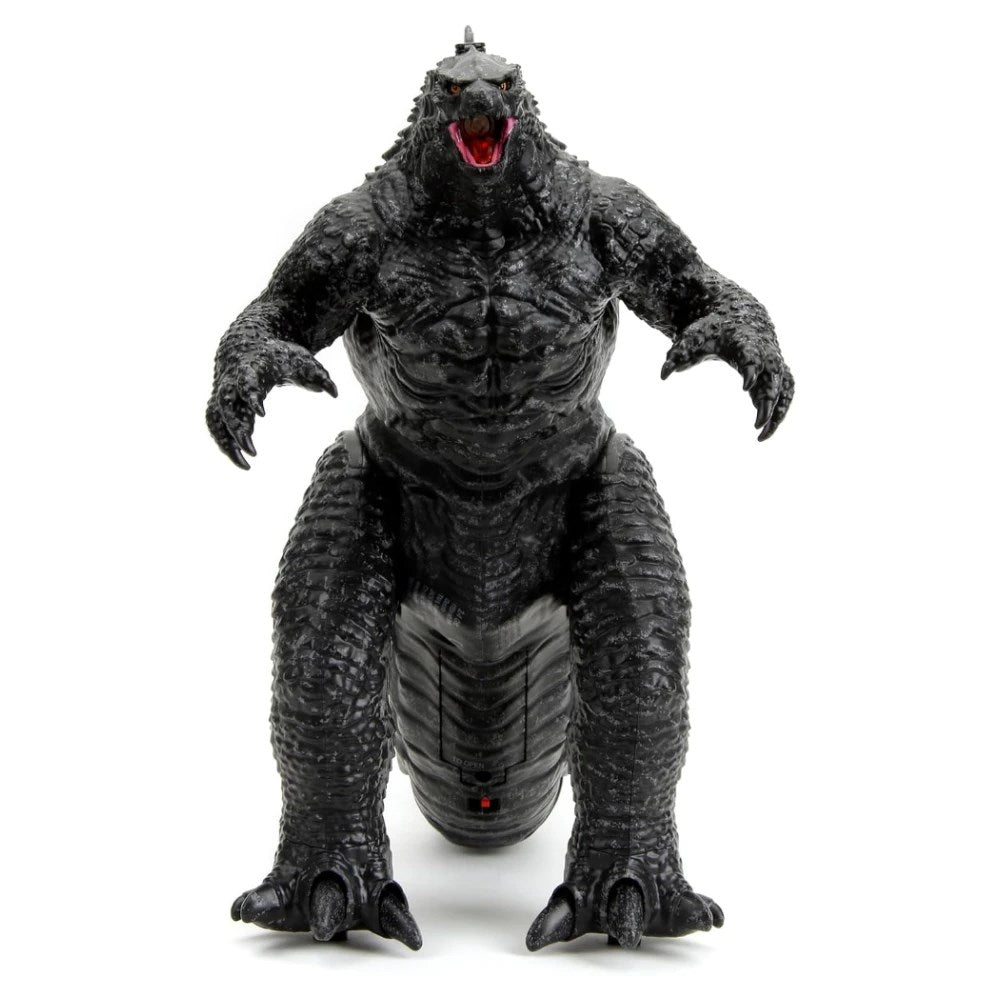 Jada 1:12 RC Legendary Godzilla Uzaktan Kumandalı Dev Figür | 2.4 Ghz 63 Cm Duman Efektli Sesli ve Işıklı Pençe Şeklindeki Kumanda 6+ Yaş ve Üzeri Çocuklar İçin