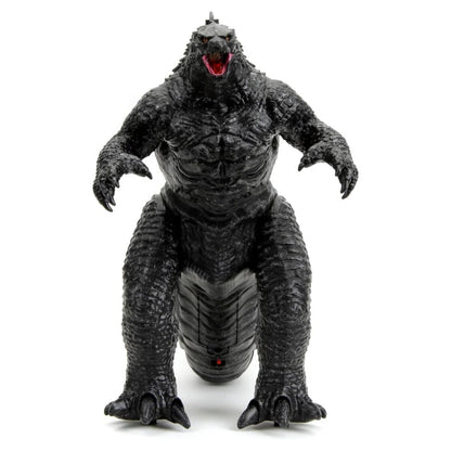 Jada 1:12 RC Legendary Godzilla Uzaktan Kumandalı Dev Figür | 2.4 Ghz 63 Cm Duman Efektli Sesli ve Işıklı Pençe Şeklindeki Kumanda 6+ Yaş ve Üzeri Çocuklar İçin