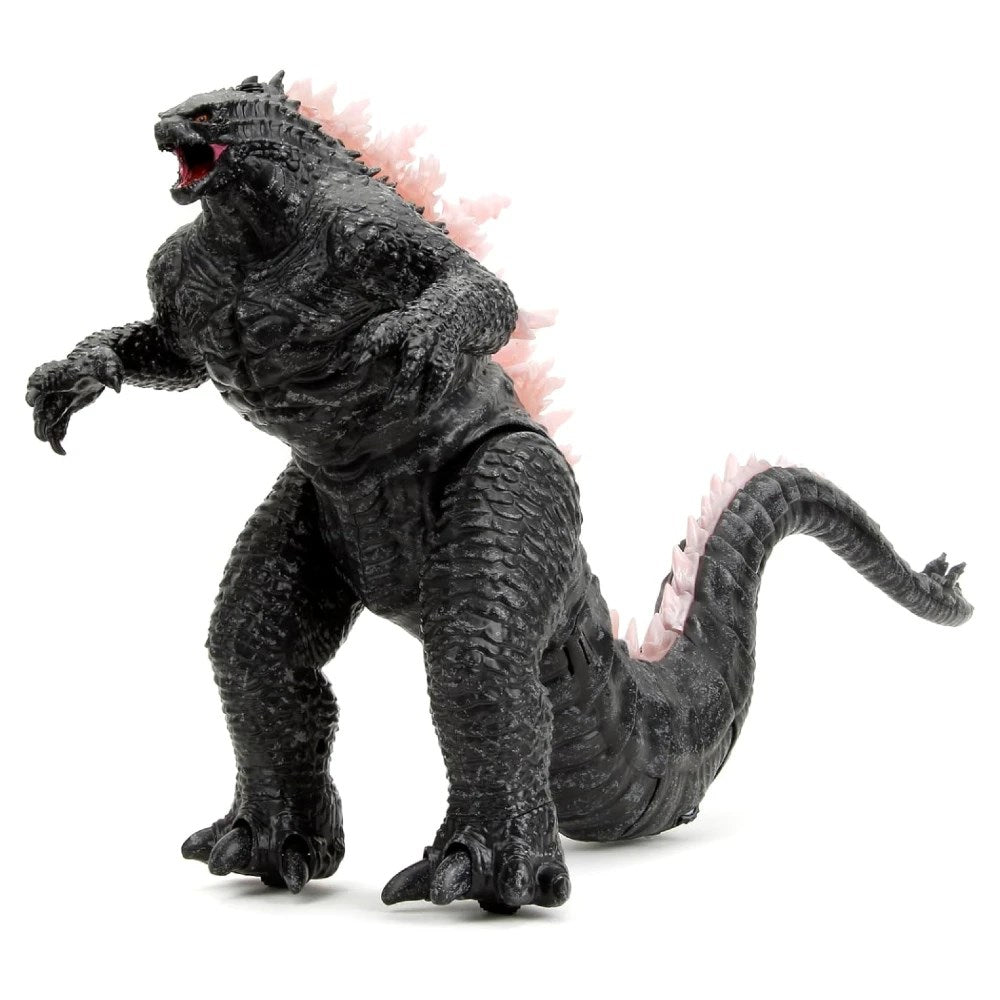 Jada 1:12 RC Legendary Godzilla Uzaktan Kumandalı Dev Figür | 2.4 Ghz 63 Cm Duman Efektli Sesli ve Işıklı Pençe Şeklindeki Kumanda 6+ Yaş ve Üzeri Çocuklar İçin