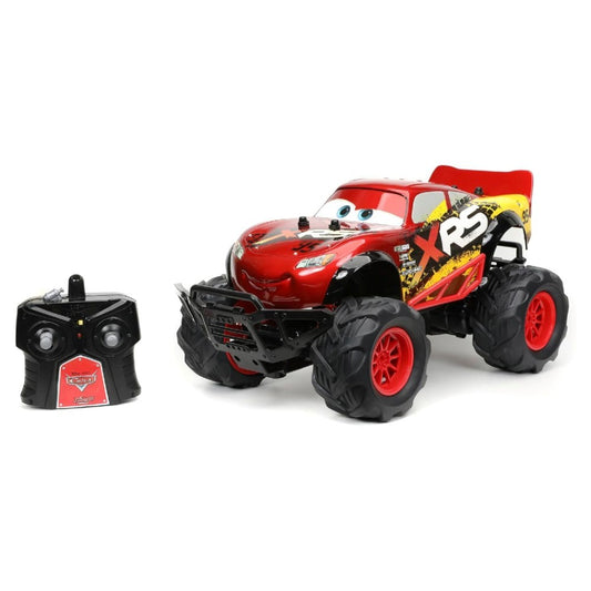 Jada 1:14 RC Şimşek McQueen Off-Road Uzaktan Kumandalı Araba | 2.4 Ghz USB Şarj 47 Cm 9 Km/s Turbo Fonksiyonlu Resmi Lisanslı 6+ Yaş ve Üzeri Çocuklar İçin
