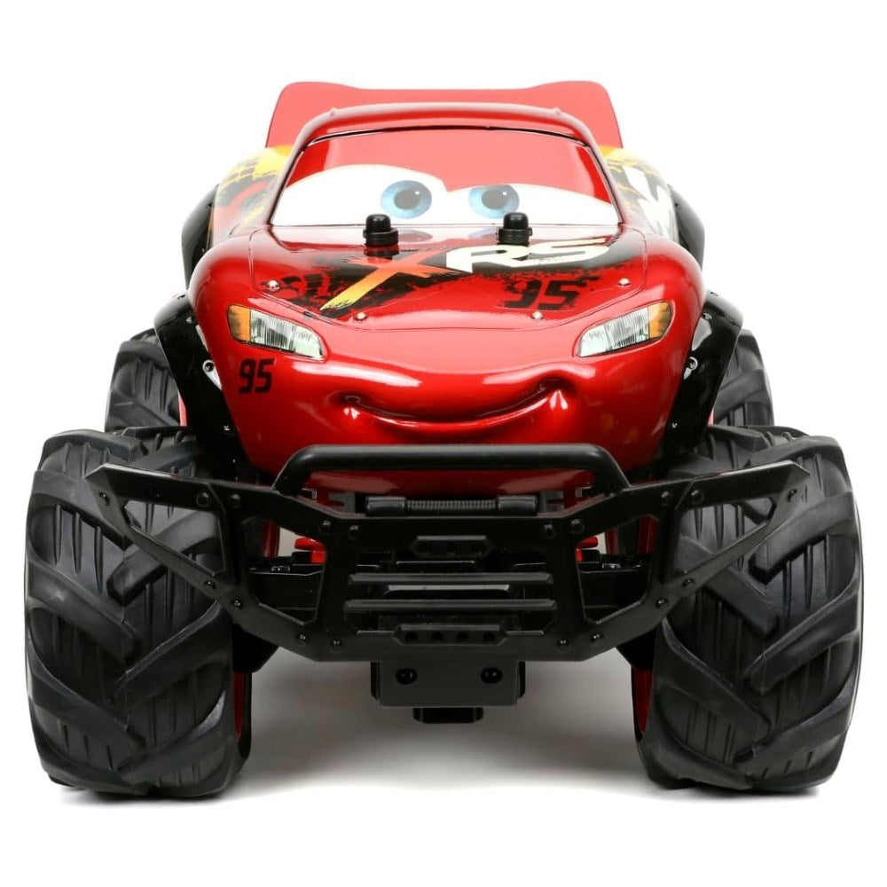 Jada 1:14 RC Şimşek McQueen Off-Road Uzaktan Kumandalı Araba | 2.4 Ghz USB Şarj 47 Cm 9 Km/s Turbo Fonksiyonlu Resmi Lisanslı 6+ Yaş ve Üzeri Çocuklar İçin