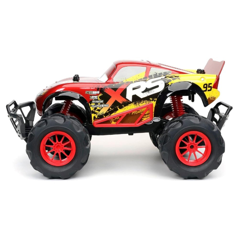 Jada 1:14 RC Şimşek McQueen Off-Road Uzaktan Kumandalı Araba | 2.4 Ghz USB Şarj 47 Cm 9 Km/s Turbo Fonksiyonlu Resmi Lisanslı 6+ Yaş ve Üzeri Çocuklar İçin