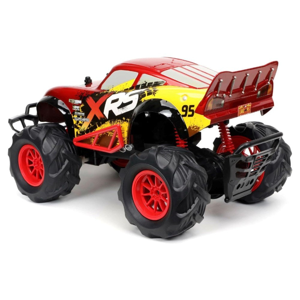 Jada 1:14 RC Şimşek McQueen Off-Road Uzaktan Kumandalı Araba | 2.4 Ghz USB Şarj 47 Cm 9 Km/s Turbo Fonksiyonlu Resmi Lisanslı 6+ Yaş ve Üzeri Çocuklar İçin