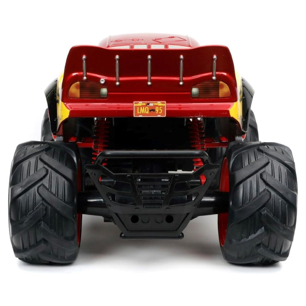Jada 1:14 RC Şimşek McQueen Off-Road Uzaktan Kumandalı Araba | 2.4 Ghz USB Şarj 47 Cm 9 Km/s Turbo Fonksiyonlu Resmi Lisanslı 6+ Yaş ve Üzeri Çocuklar İçin