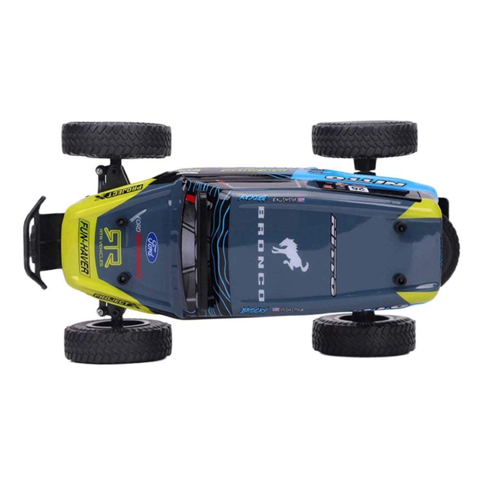 Maisto 1:14 RC Ford Bronco Off-Road Brocky Uzaktan Kumandalı Araba | 2.4 Ghz USB Şarj 33 Cm 11 Km/s Işıklı 35 Metre Menzil 8+ Yaş ve Üzeri Çocuklar İçin