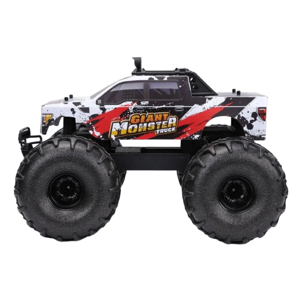 Maisto 1:8 RC Gaint Monster Truck Uzaktan Kumandalı Dev Kamyon | 2.4 Ghz 60 Cm USB Şarj Kendin Yap Montaj Büyük Köpük Lastikler 8+ Yaş ve Üzeri Çocuklar İçin