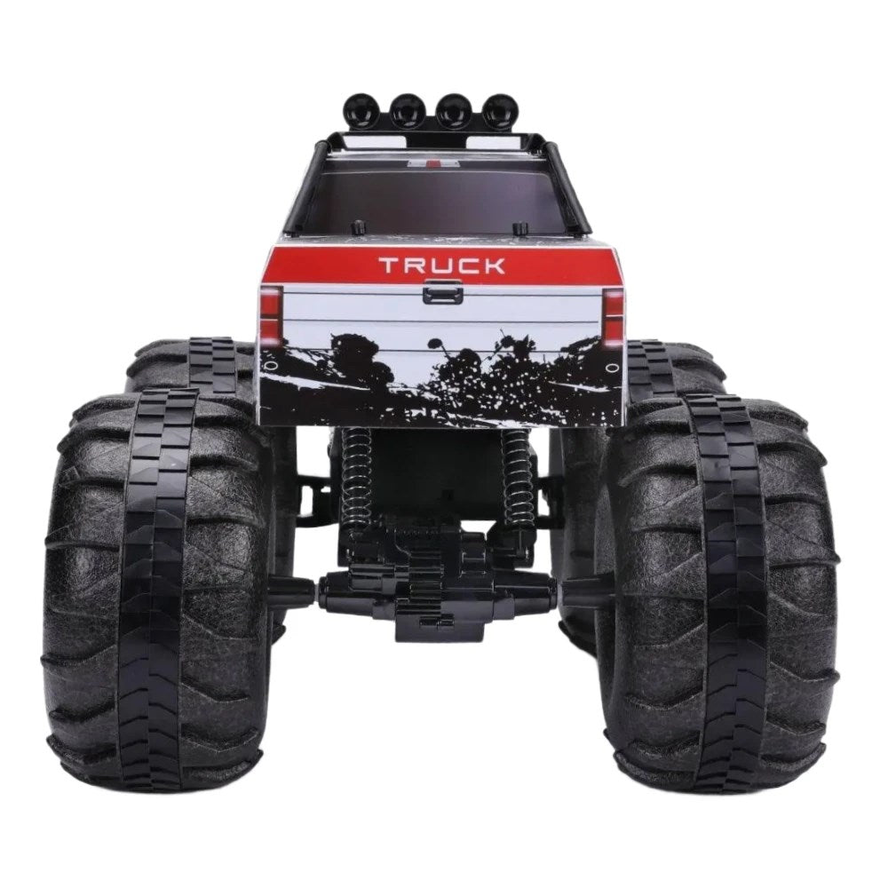 Maisto 1:8 RC Gaint Monster Truck Uzaktan Kumandalı Dev Kamyon | 2.4 Ghz 60 Cm USB Şarj Kendin Yap Montaj Büyük Köpük Lastikler 8+ Yaş ve Üzeri Çocuklar İçin