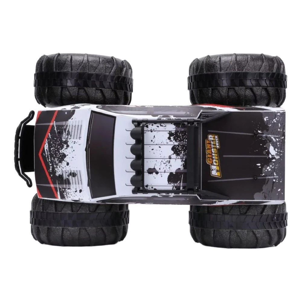 Maisto 1:8 RC Gaint Monster Truck Uzaktan Kumandalı Dev Kamyon | 2.4 Ghz 60 Cm USB Şarj Kendin Yap Montaj Büyük Köpük Lastikler 8+ Yaş ve Üzeri Çocuklar İçin