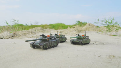 Hstar 1:16 RC Battle Armored Uzaktan Kumandalı Tank |  27 Mhz 6 Chanel USB Şarj 35 Cm Sesli ve Işıklı 6+ Yaş ve Üzeri Çocuklar İçin