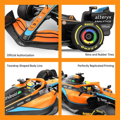 Rastar 1:12 McLaren F1 MCL36 Uzaktan Kumandalı Araba | 2.4 Ghz Full Fonksiyon 47 Cm Lisanslı Tasarım 6+ Yaş ve Üzeri Çocuklar İçin