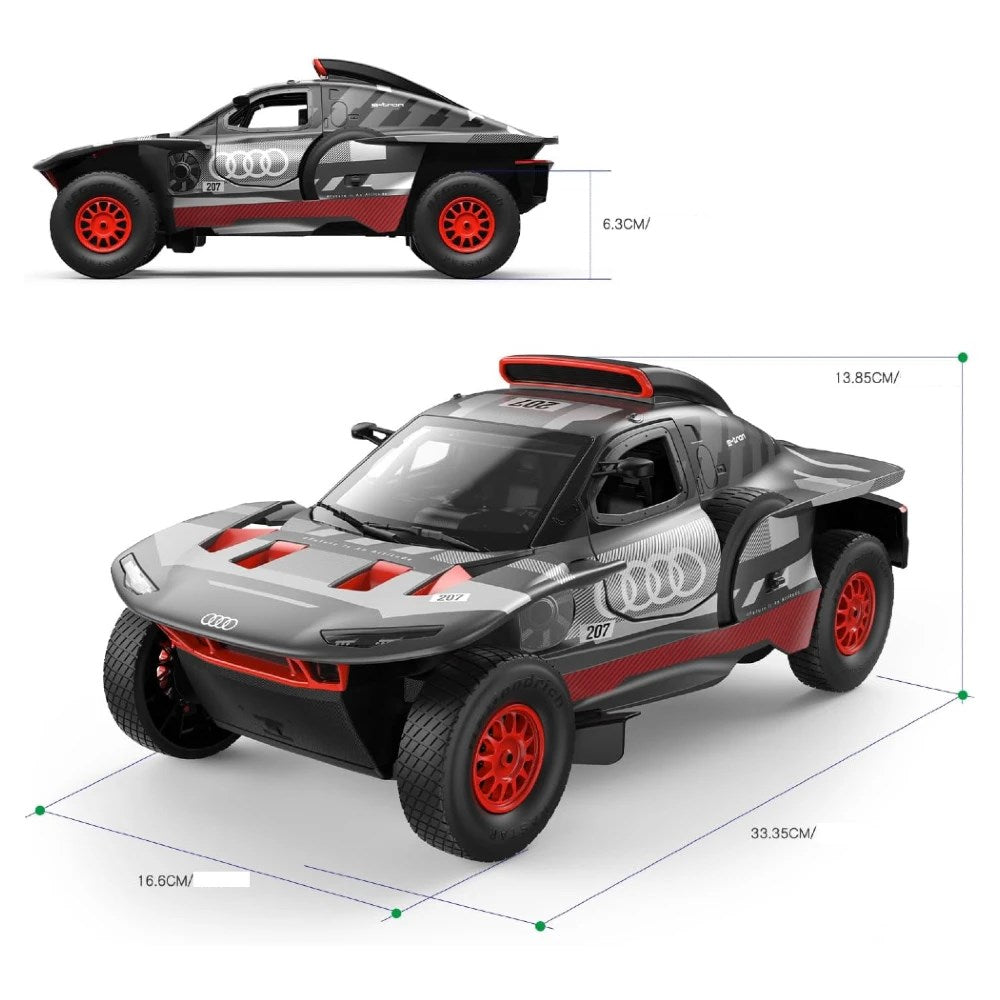Rastar 1:14 Audi RS Q E-Tron E2 Drift Uzaktan Kumandalı Araba | 2.4 Ghz Full Fonksiyon Açılır Kapı 33 Cm Işıklı Lisanslı Tasarım 6+ Yaş ve Üzeri Çocuklar İçin