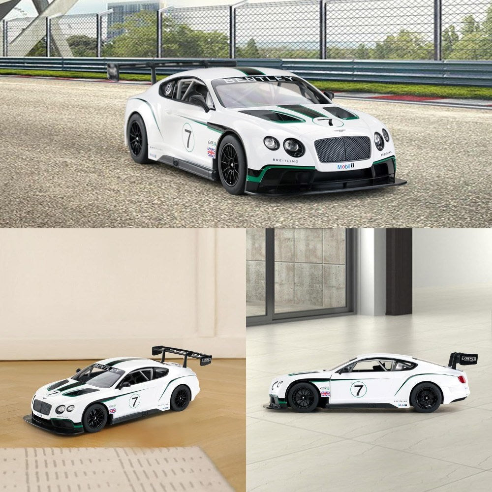 Rastar 1:14 Bentley Continental GT3 Uzaktan Kumandalı Araba | 2.4 Ghz Full Fonksiyon 34 Cm Işıklı Lisanslı Tasarım 6+ Yaş ve Üzeri Çocuklar İçin