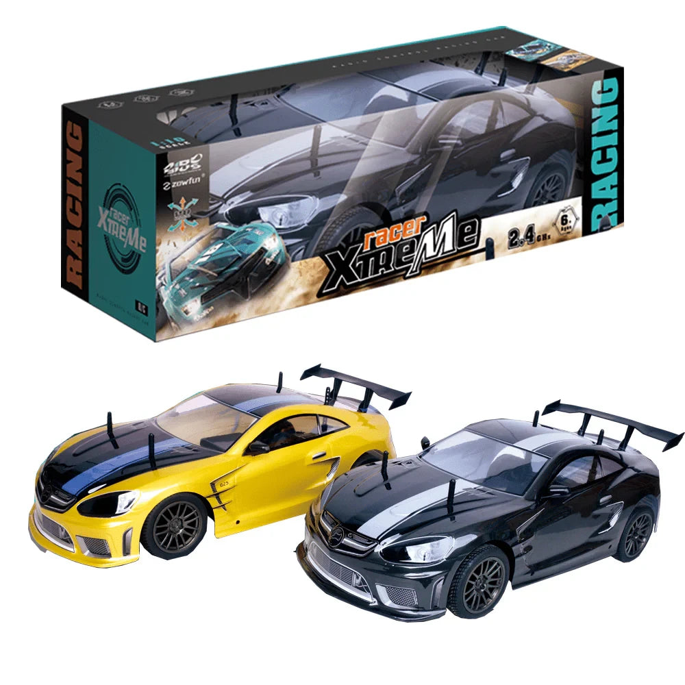 Zowfun 1:10 RC Racer Extreme Uzaktan Kumandalı Araba | 2.4 Ghz USB Şarj 25 Km/h 40 Cm 6+ Yaş ve Üzeri Çocuklar İçin
